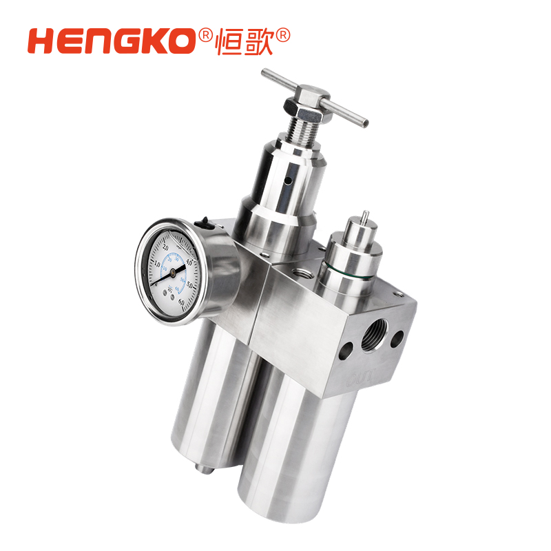 不銹鋼氣源處理器三聯(lián)件在超高純電子特氣系統(tǒng)的應(yīng)用！