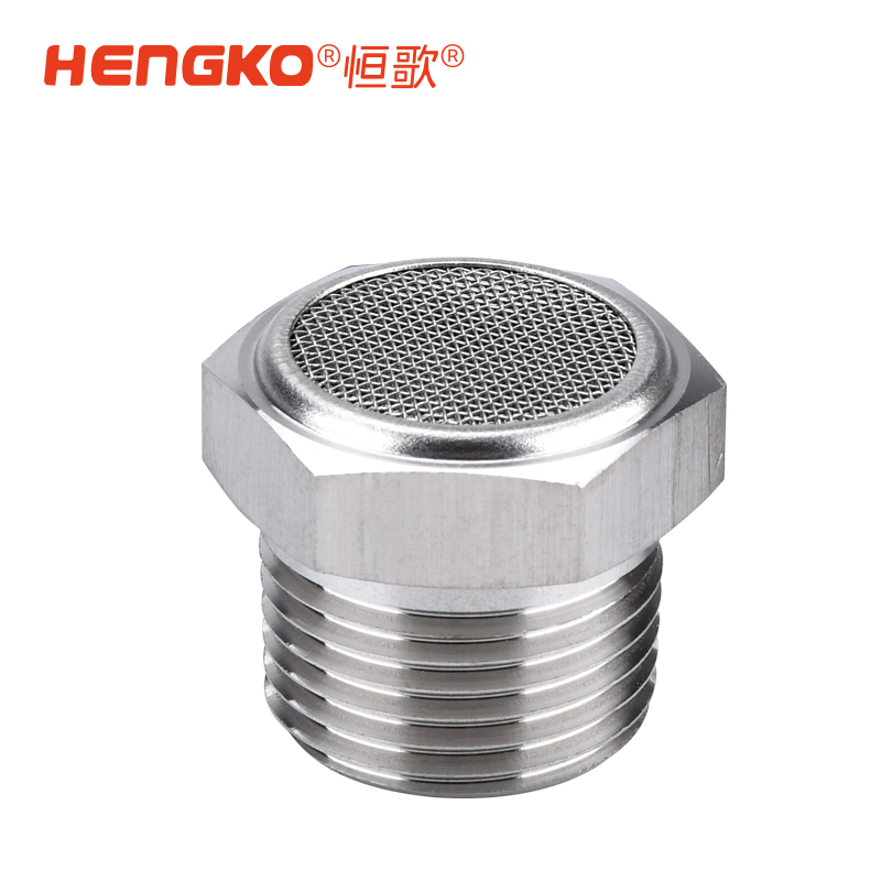 壓縮空氣機不銹鋼消聲器，現(xiàn)貨供應(yīng)，高效降