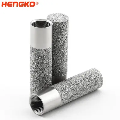 燒結(jié)多孔金屬不銹鋼傳感器外殼，用于工業(yè)溫度和濕度變送器